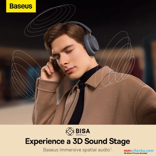 Baseus Bowie D05 Wireless Headphones Noice Reduction 70Hr Battery 